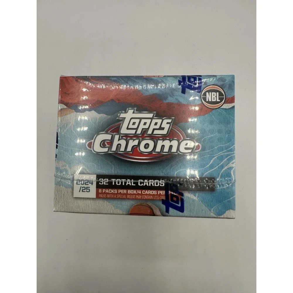 2024-25 Topps Chrome NBL Basketball Value Blaster Box Factory Sealed 32 Cards